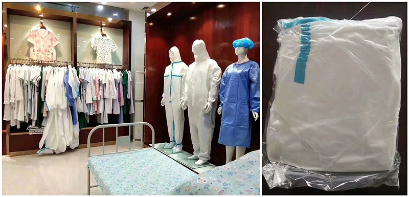 bg视讯医纺防护服