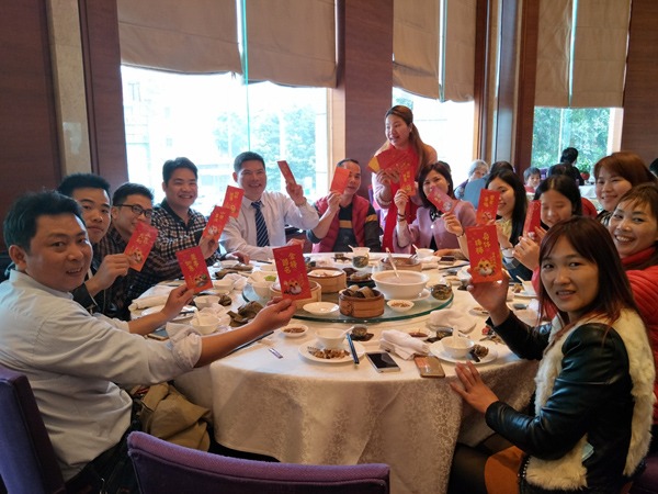 bg视讯2018年初开工聚餐